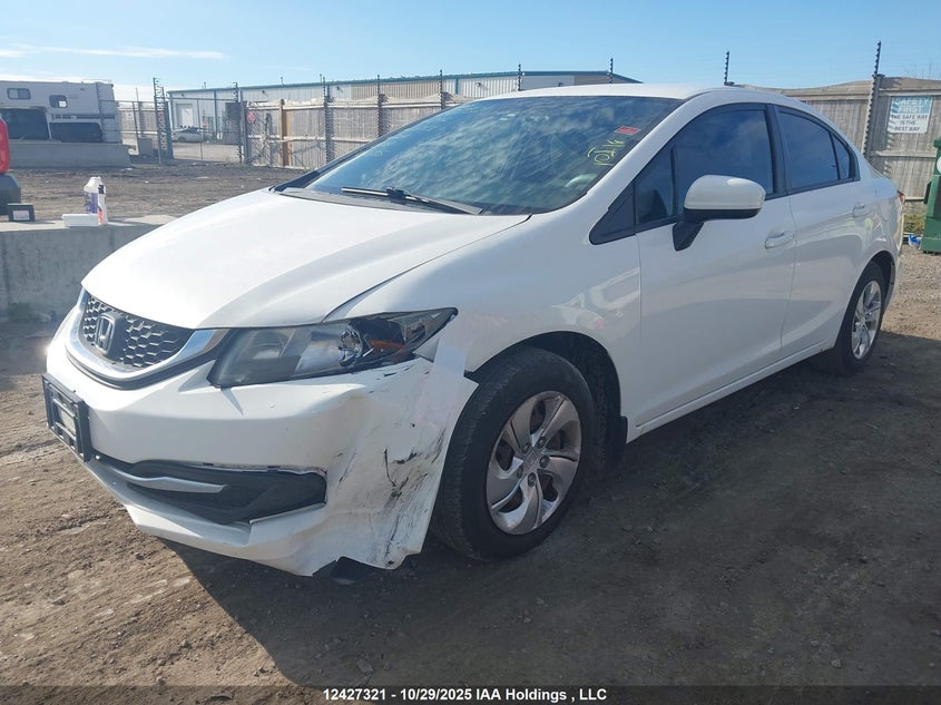2014 Honda Civic Lx VIN: 2HGFB2E44EH007131 Lot: 12427321