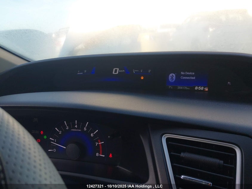 2014 Honda Civic Lx VIN: 2HGFB2E44EH007131 Lot: 12427321