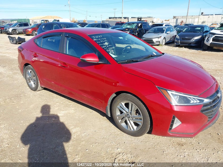 KMHD84LF1LU101509 2020 Hyundai Elantra Sel/Value/Limited auction photo 1