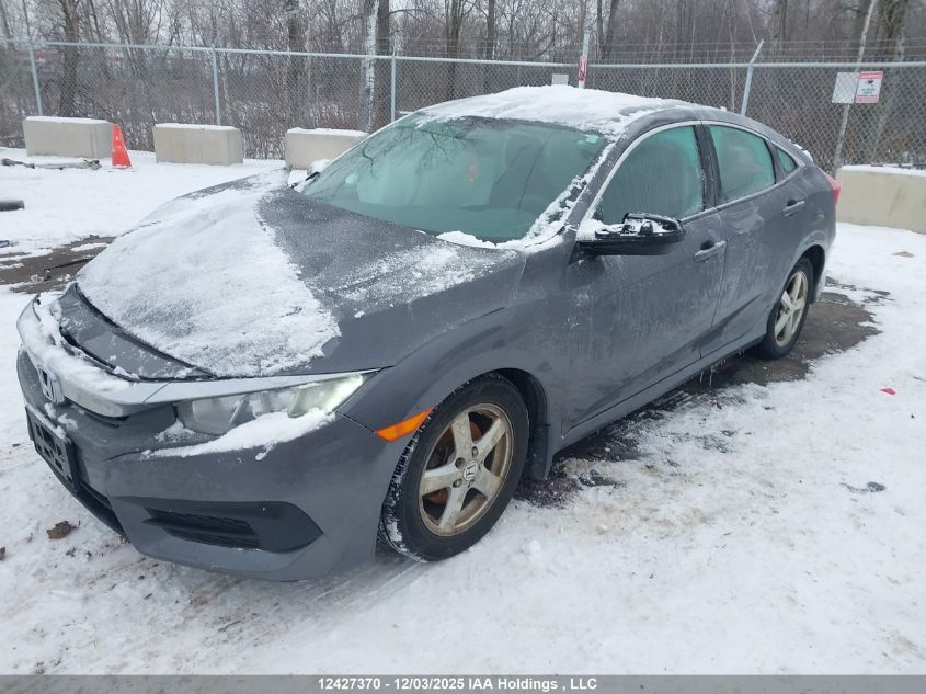 2017 Honda Civic VIN: 2HGFC2F52HH015382 Lot: 12427370