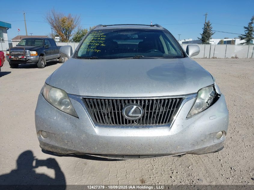 2012 Lexus Rx 350 VIN: JTJBK1BA7C2446294 Lot: 12427379