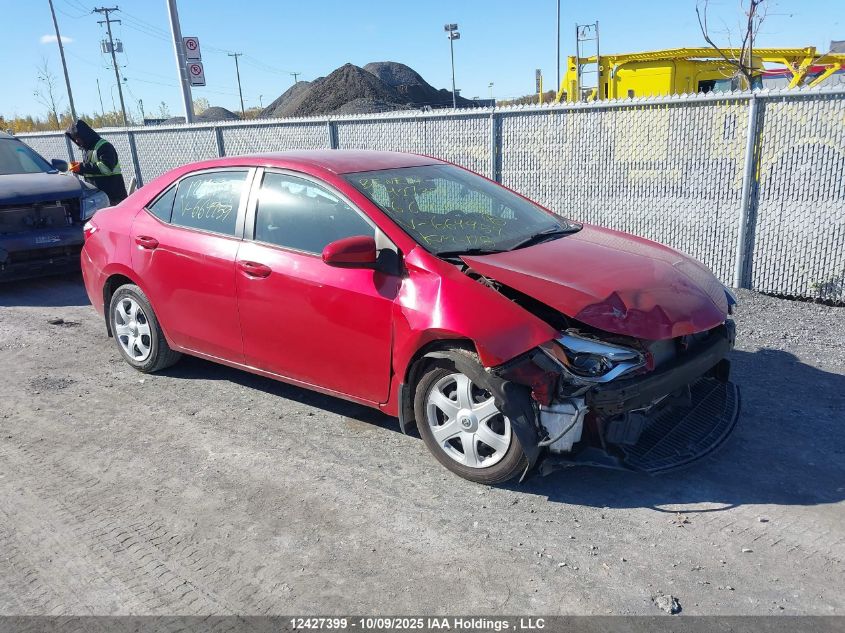 2016 Toyota Corolla Le VIN: 2T1BURHE9GC664959 Lot: 12427399