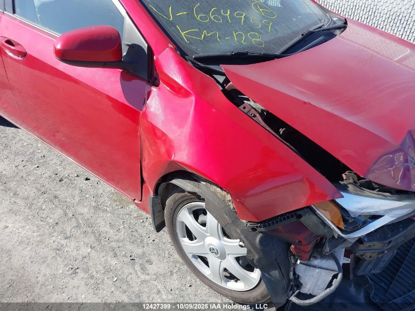 2016 Toyota Corolla Le VIN: 2T1BURHE9GC664959 Lot: 12427399