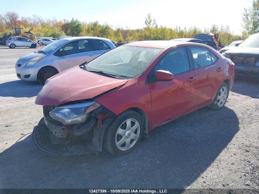2016 Toyota Corolla Le VIN: 2T1BURHE9GC664959 Lot: 12427399