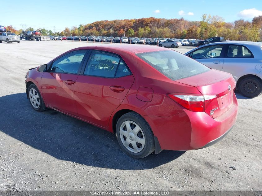 2016 Toyota Corolla Le VIN: 2T1BURHE9GC664959 Lot: 12427399