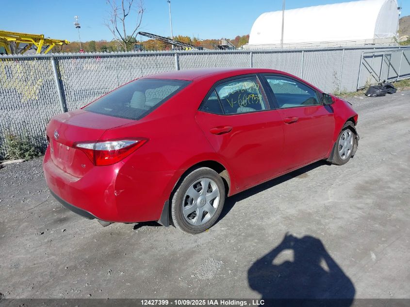 2016 Toyota Corolla Le VIN: 2T1BURHE9GC664959 Lot: 12427399