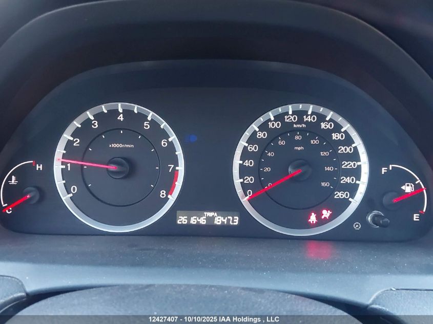 2008 Honda Accord Exl VIN: 1HGCS11818A801898 Lot: 12427407