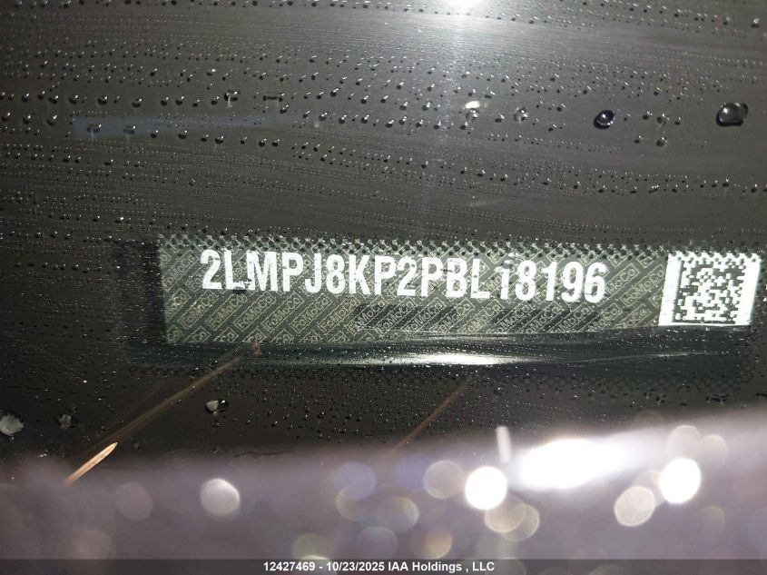 2023 Lincoln Nautilus Reserve VIN: 2LMPJ8KP2PBL18196 Lot: 12427469