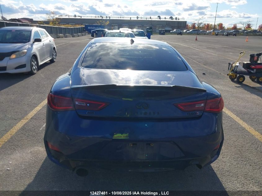 2017 Infiniti Q60 Red Sport 400 VIN: JN1FV7EL8HM701626 Lot: 12427481