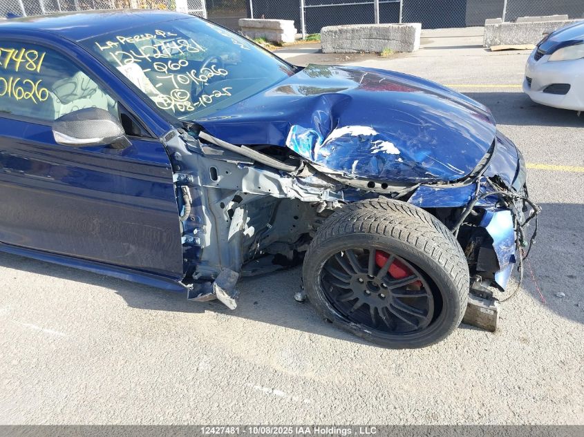 2017 Infiniti Q60 Red Sport 400 VIN: JN1FV7EL8HM701626 Lot: 12427481