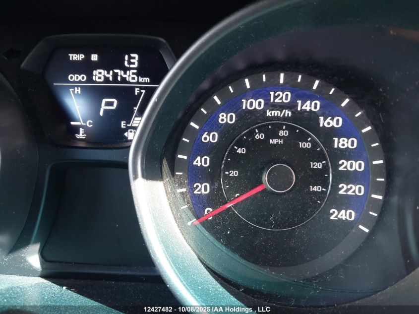 2013 Hyundai Elantra Gls/Limited VIN: 5NPDH4AE5DH331614 Lot: 12427482