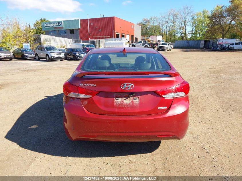2013 Hyundai Elantra Gls/Limited VIN: 5NPDH4AE5DH331614 Lot: 12427482