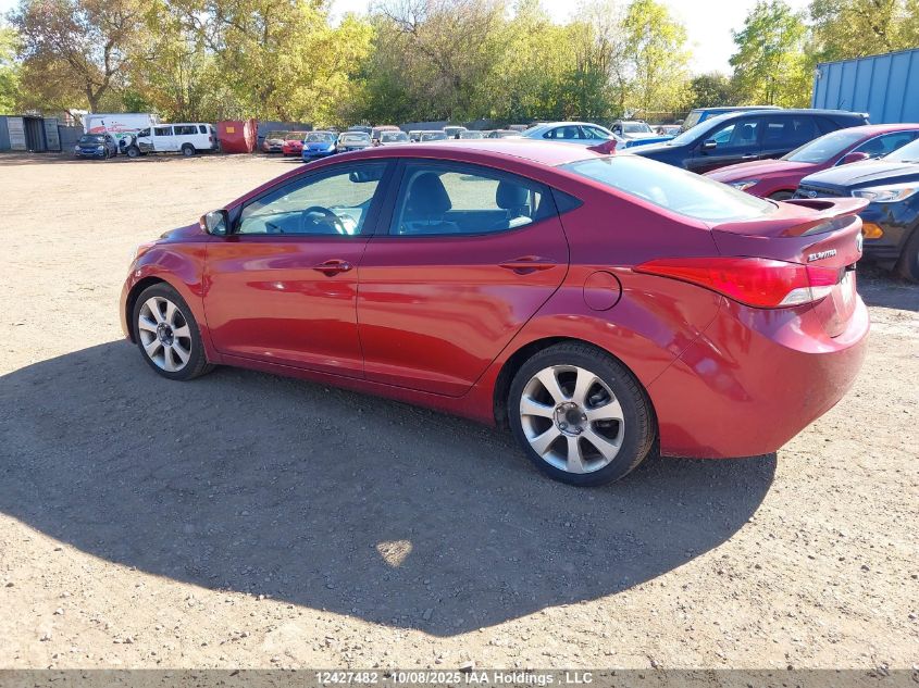2013 Hyundai Elantra Gls/Limited VIN: 5NPDH4AE5DH331614 Lot: 12427482
