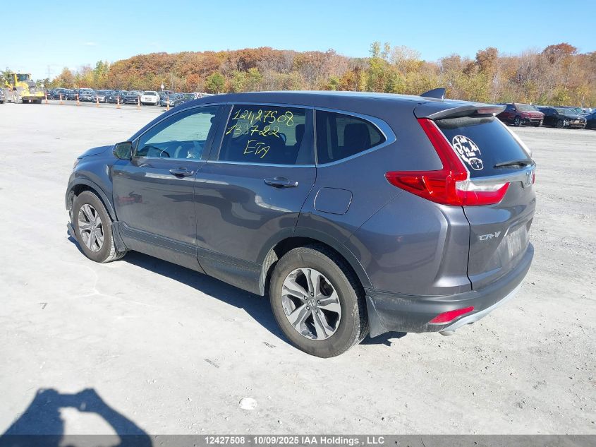 2017 Honda Cr-V Lx VIN: 2HKRW2H2XHH139722 Lot: 12427508