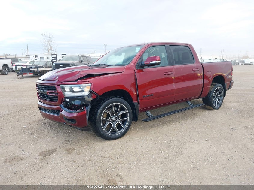 1C6SRFLT9KN758567 2019 RAM 1500 photo no. 2