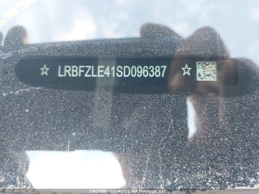 LRBFZLE41SD096387 2025 BUICK ENVISION photo no. 9