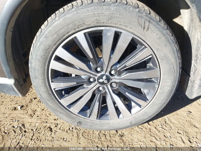 2019 Mitsubishi Outlander Gt VIN: JA4JZ4AX7KZ601217 Lot: 12427569