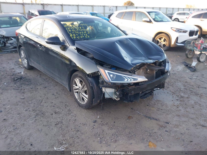 KMHD84LF7KU750293 2019 Hyundai Elantra Preferred auction photo 1