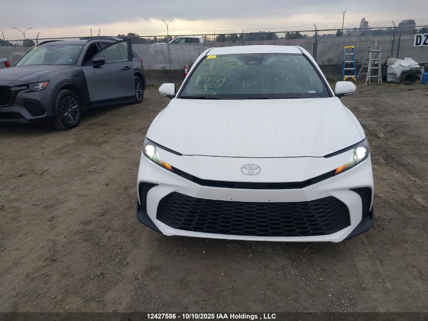 2025 Toyota Camry Xse/Xle/Le/Se VIN: 4T1DAACK5SU187695 Lot: 12427586