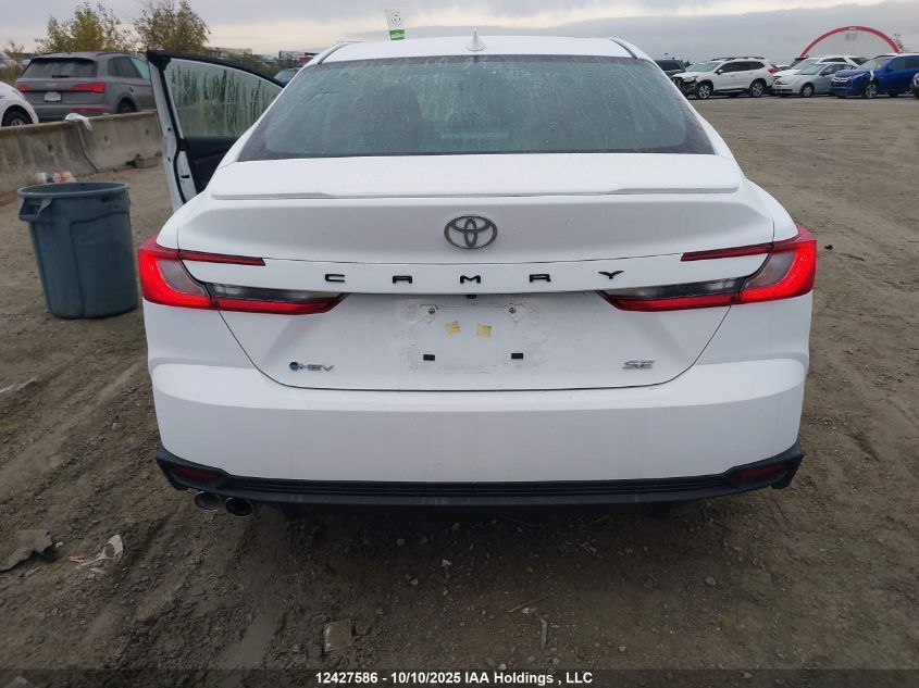 2025 Toyota Camry Xse/Xle/Le/Se VIN: 4T1DAACK5SU187695 Lot: 12427586