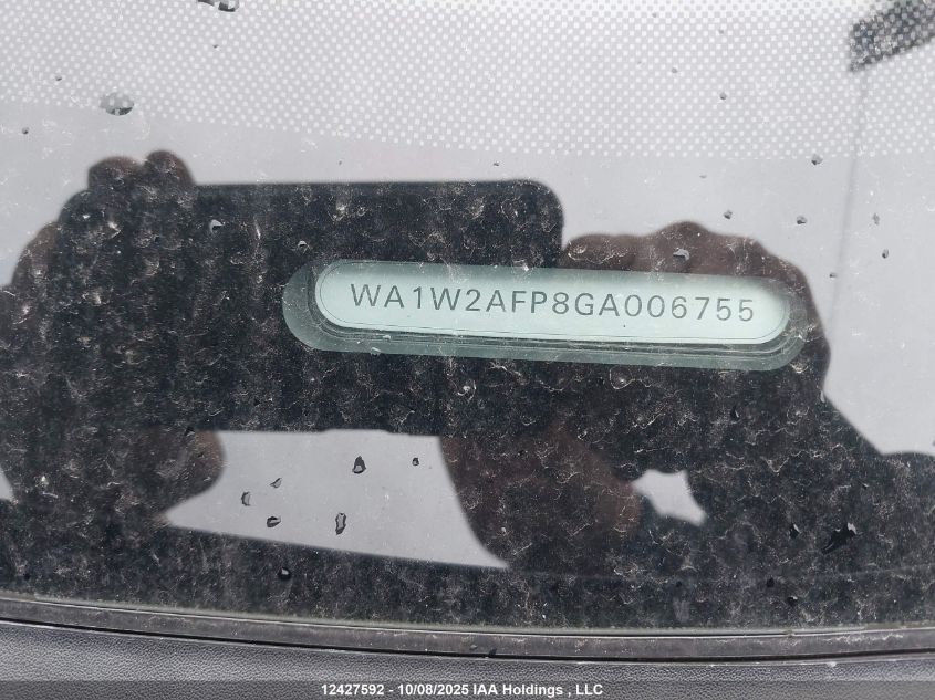 2016 Audi Q5 2.0T Technik VIN: WA1W2AFP8GA006755 Lot: 12427592