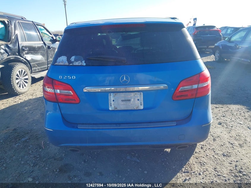 2014 Mercedes-Benz B250 VIN: WDDMH4EBXEJ194815 Lot: 12427594
