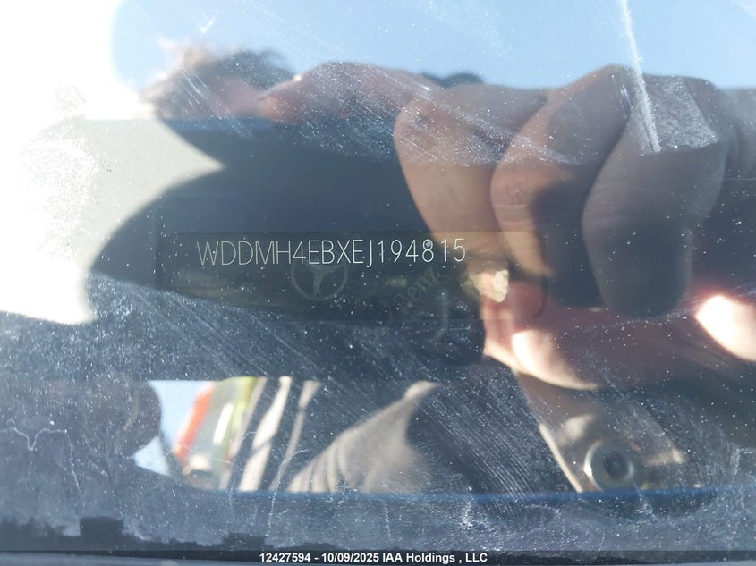 2014 Mercedes-Benz B250 VIN: WDDMH4EBXEJ194815 Lot: 12427594