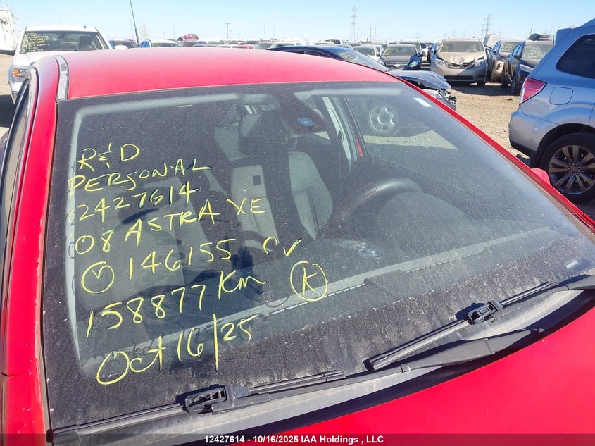 2008 Saturn Astra Xe VIN: W08AR671785146155 Lot: 12427614