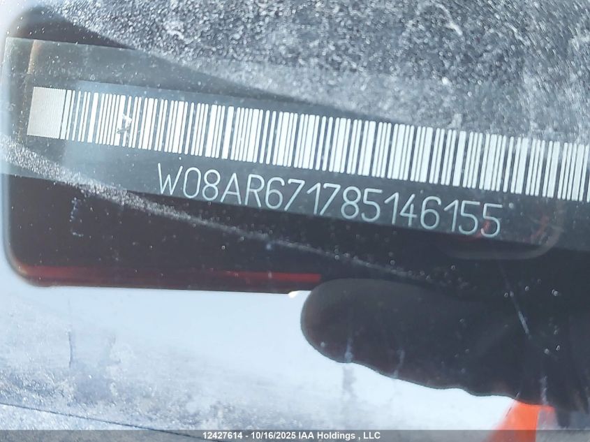 2008 Saturn Astra Xe VIN: W08AR671785146155 Lot: 12427614