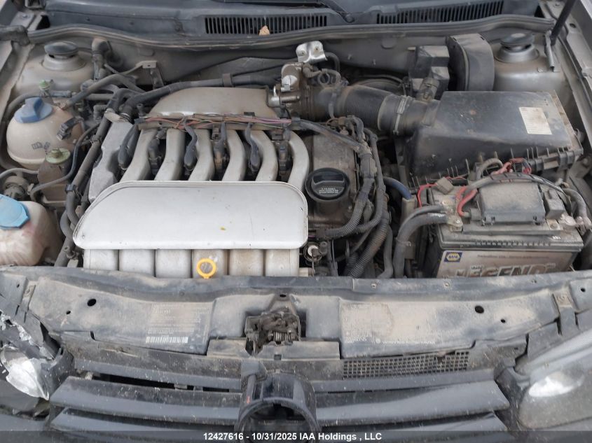 2003 Volkswagen Gti Vr6 VIN: 9BWDH61J134026016 Lot: 12427616