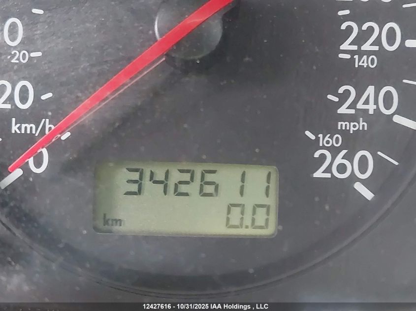 2003 Volkswagen Gti Vr6 VIN: 9BWDH61J134026016 Lot: 12427616