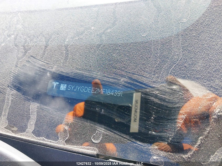 5YJYGDEE2MF184391 2021 TESLA MODEL Y photo no. 18