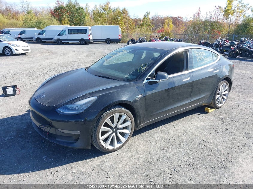 5YJ3E1EB5JF109622 2018 TESLA MODEL 3 photo no. 2