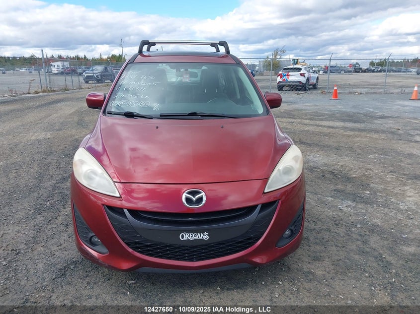 2012 Mazda 5 Mazda Gt VIN: JM1CW2DL8C0131371 Lot: 12427650