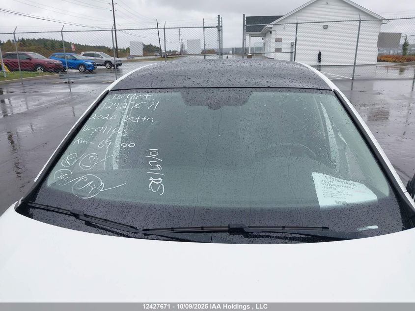 2020 Volkswagen Jetta Sel Premium VIN: 3VWGB7BU6LM011665 Lot: 12427671