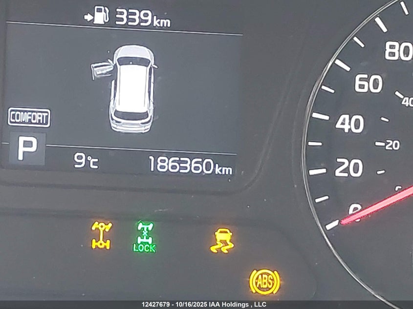 2019 Kia Sorento 2.4L Ex VIN: 5XYPHDA32KG601916 Lot: 12427679