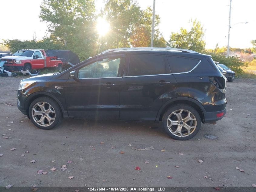 2017 Ford Escape Titanium VIN: 1FMCU9J92HUE77838 Lot: 12427684