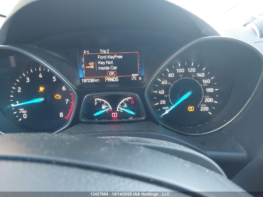 2017 Ford Escape Titanium VIN: 1FMCU9J92HUE77838 Lot: 12427684