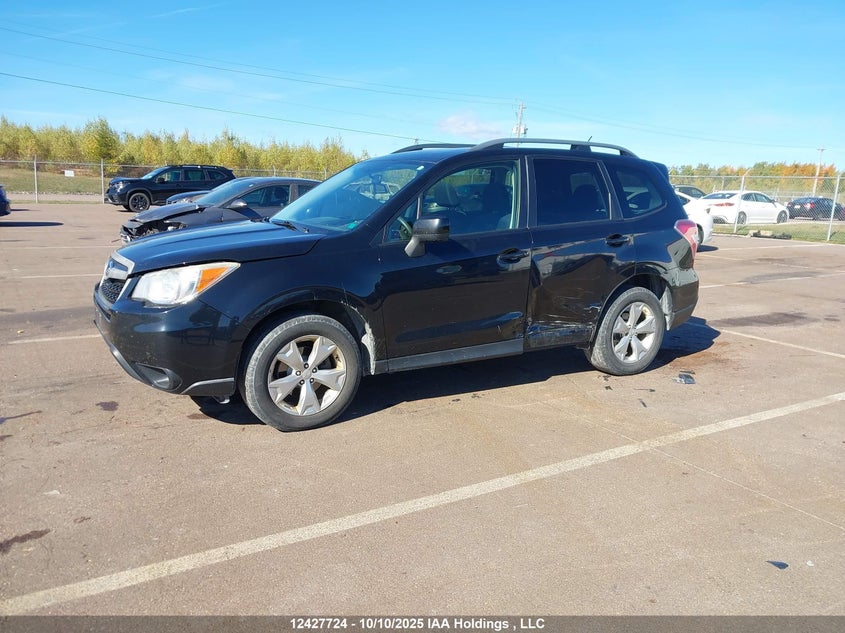 2014 Subaru Forester 2.5 2.5i Limited Package Black Lot 111012427724 Vin JF2SJCHC6EH537794