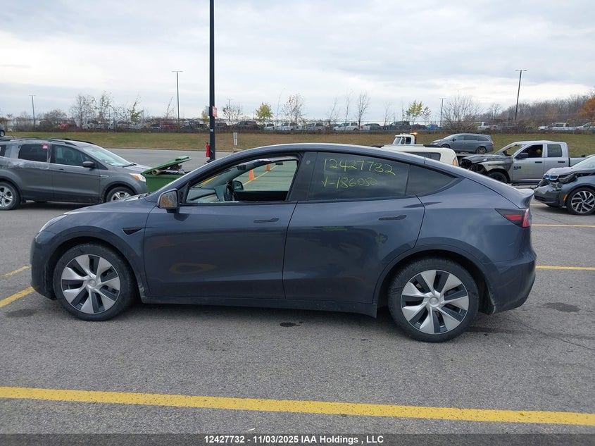 2021 Tesla Model Y VIN: 5YJYGDEE8MF186050 Lot: 12427732