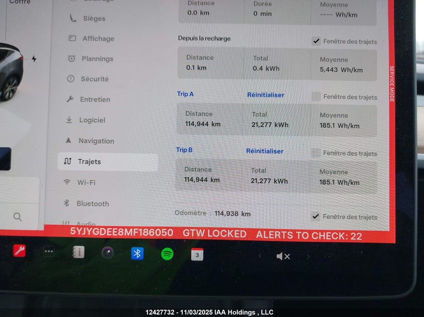 2021 Tesla Model Y VIN: 5YJYGDEE8MF186050 Lot: 12427732