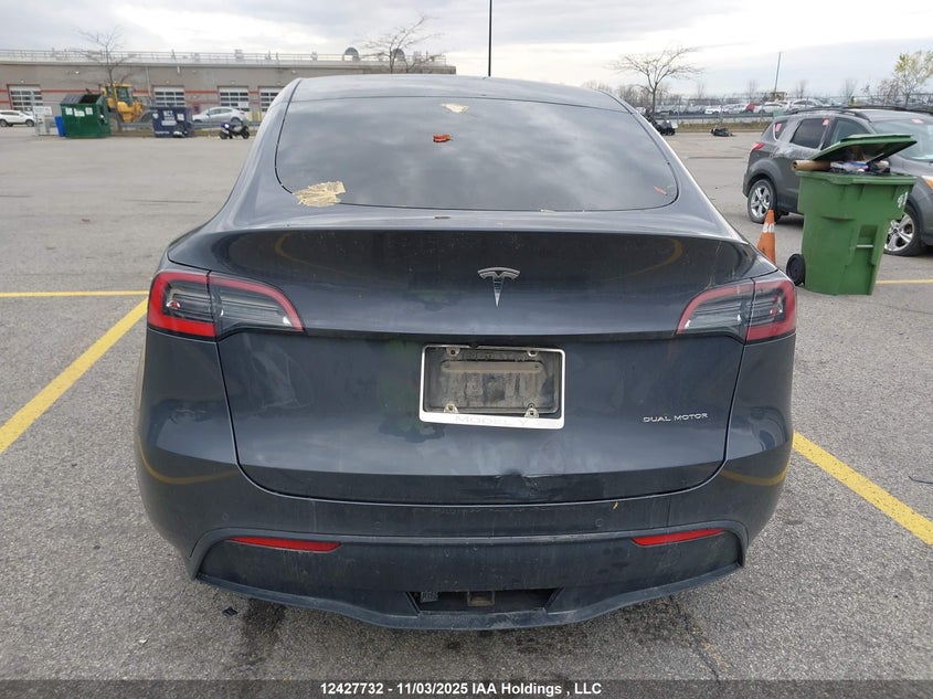 2021 Tesla Model Y VIN: 5YJYGDEE8MF186050 Lot: 12427732