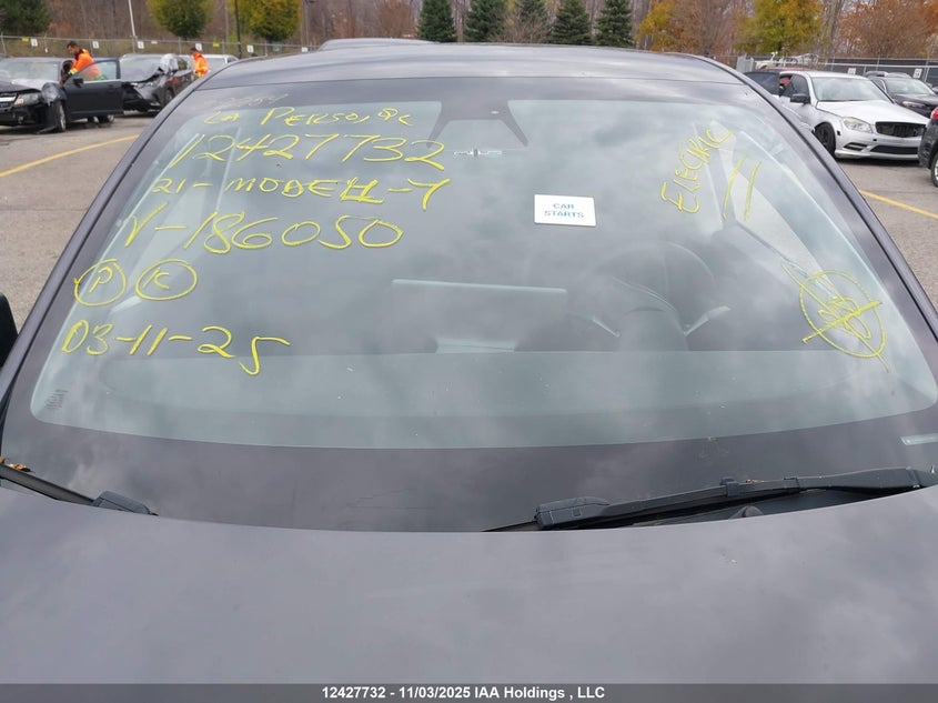 2021 Tesla Model Y VIN: 5YJYGDEE8MF186050 Lot: 12427732