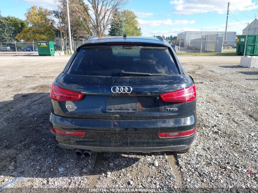 2016 Audi Q3 Premium Plus VIN: WA1BFCFS6GR018150 Lot: 12427736