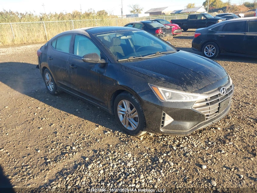 KMHD84LF7KU790468 2019 Hyundai Elantra Preferred auction photo 1