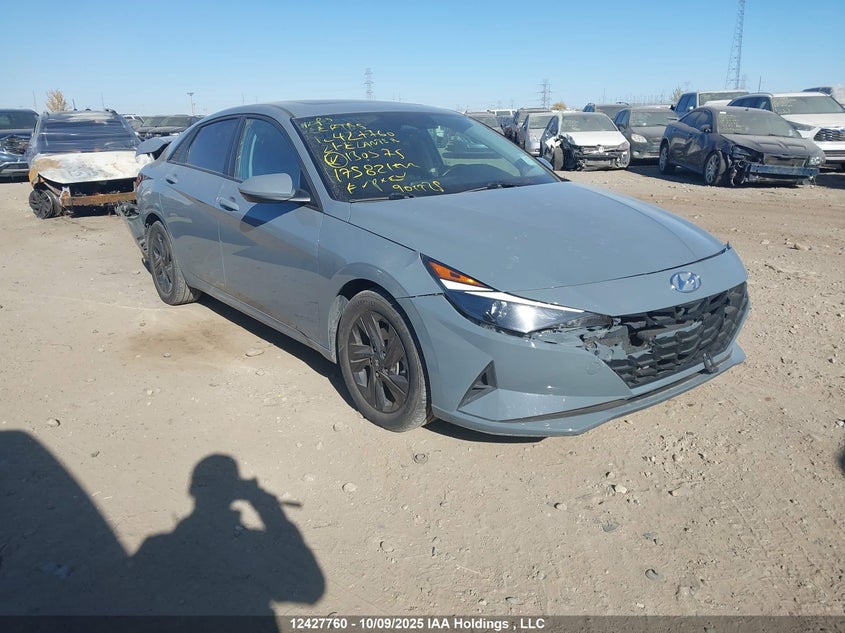 KMHLM4AGXMU130575 2021 HYUNDAI ELANTRA photo no. 10