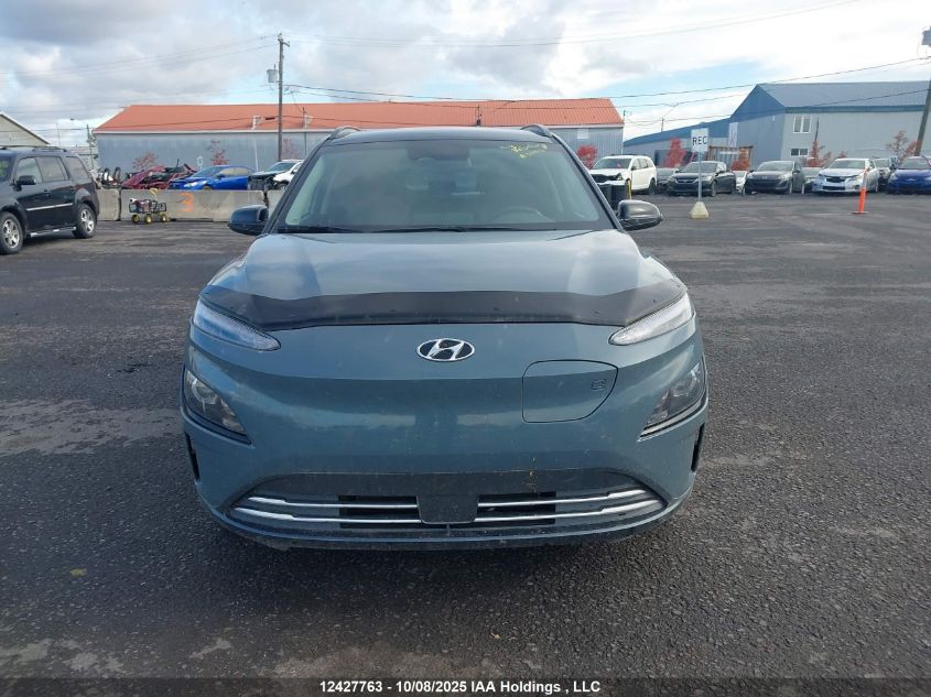 2022 Hyundai Kona Sel VIN: KM8K23AG8NU156332 Lot: 12427763