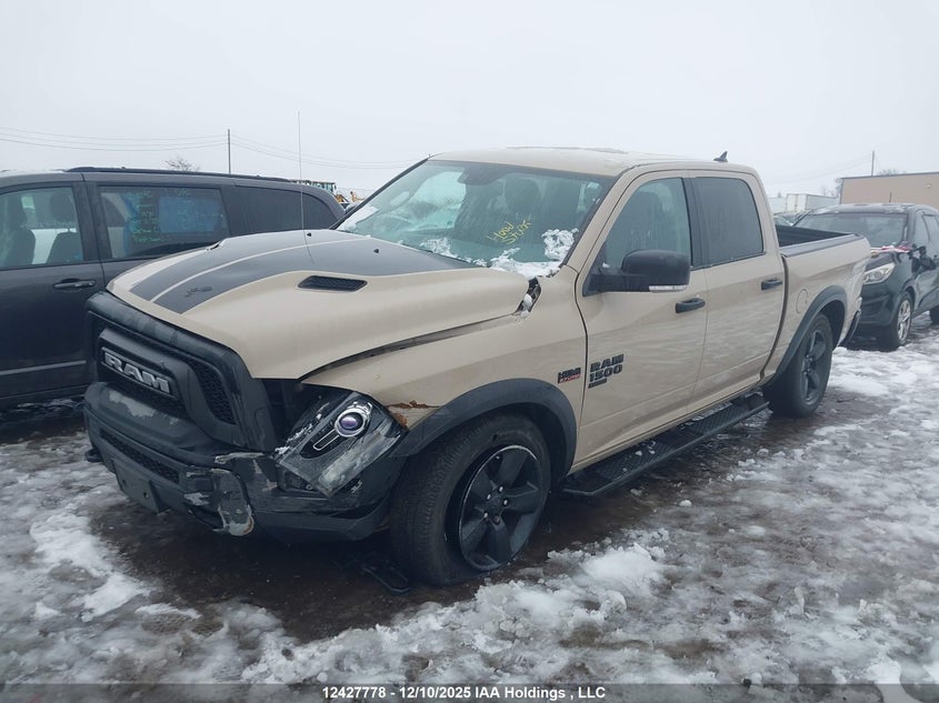 1C6RR7LT4KS737583 2019 DODGE RAM photo no. 2