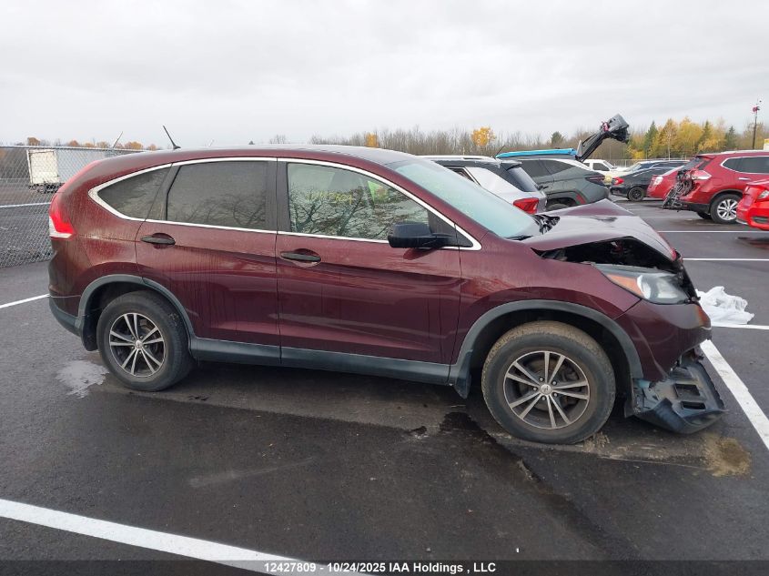 2013 Honda Cr-V Lx VIN: 2HKRM4H35DH102632 Lot: 12427809