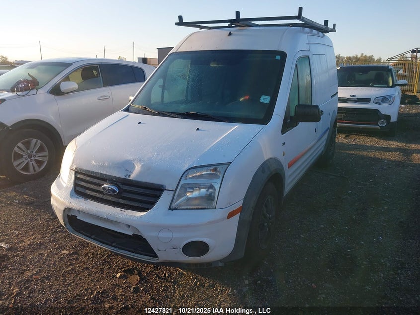 2012 Ford Transit Connect Xlt white van null NM0LS7BN9CT093481 photo #3